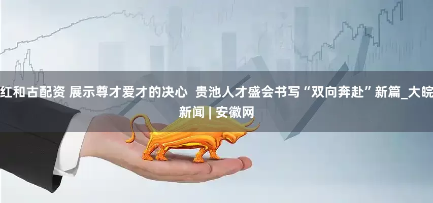 红和古配资 展示尊才爱才的决心  贵池人才盛会书写“双向奔赴”新篇_大皖新闻 | 安徽网