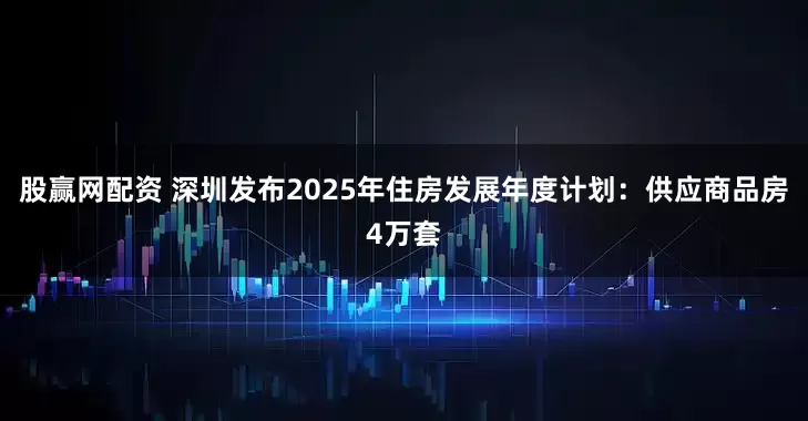 股赢网配资 深圳发布2025年住房发展年度计划：供应商品房4万套